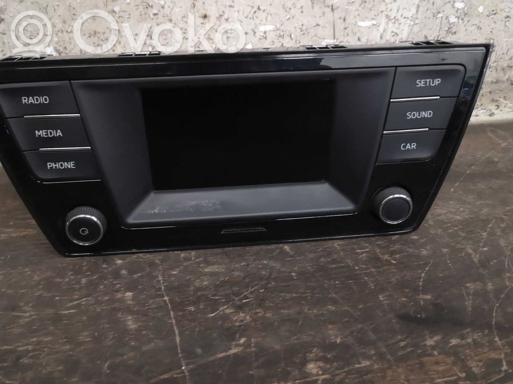 Skoda Fabia Mk3 (NJ) Navigation unit CD/DVD player