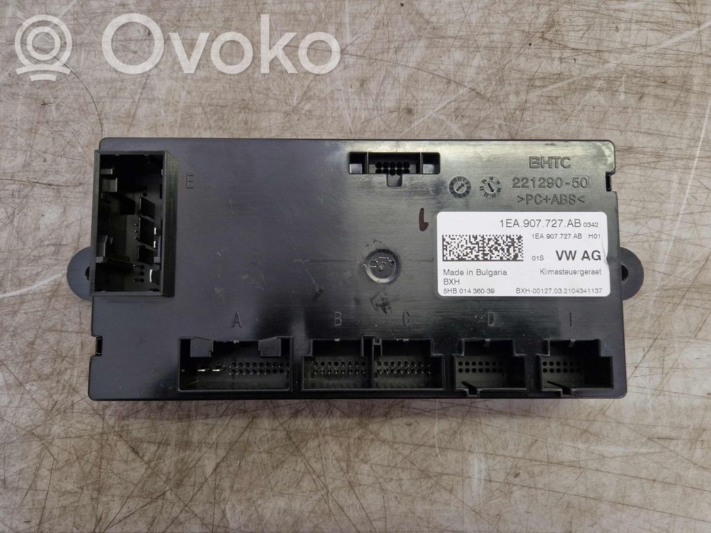 Volkswagen ID.3 Autres unités de commande / modules