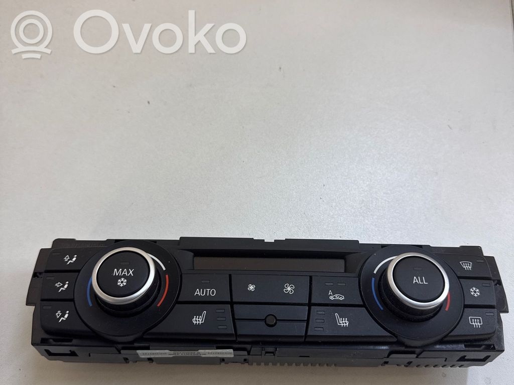BMW 3 E90 E91 Climate control unit 