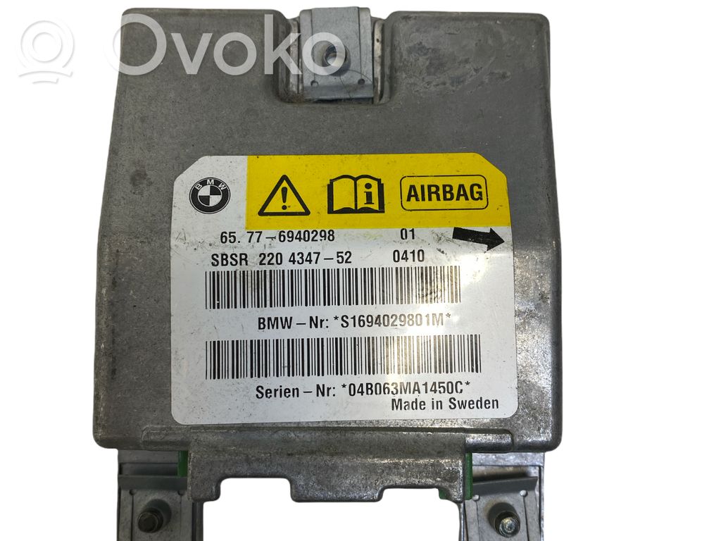 BMW 5 E60 E61 Airbag control unit/module 