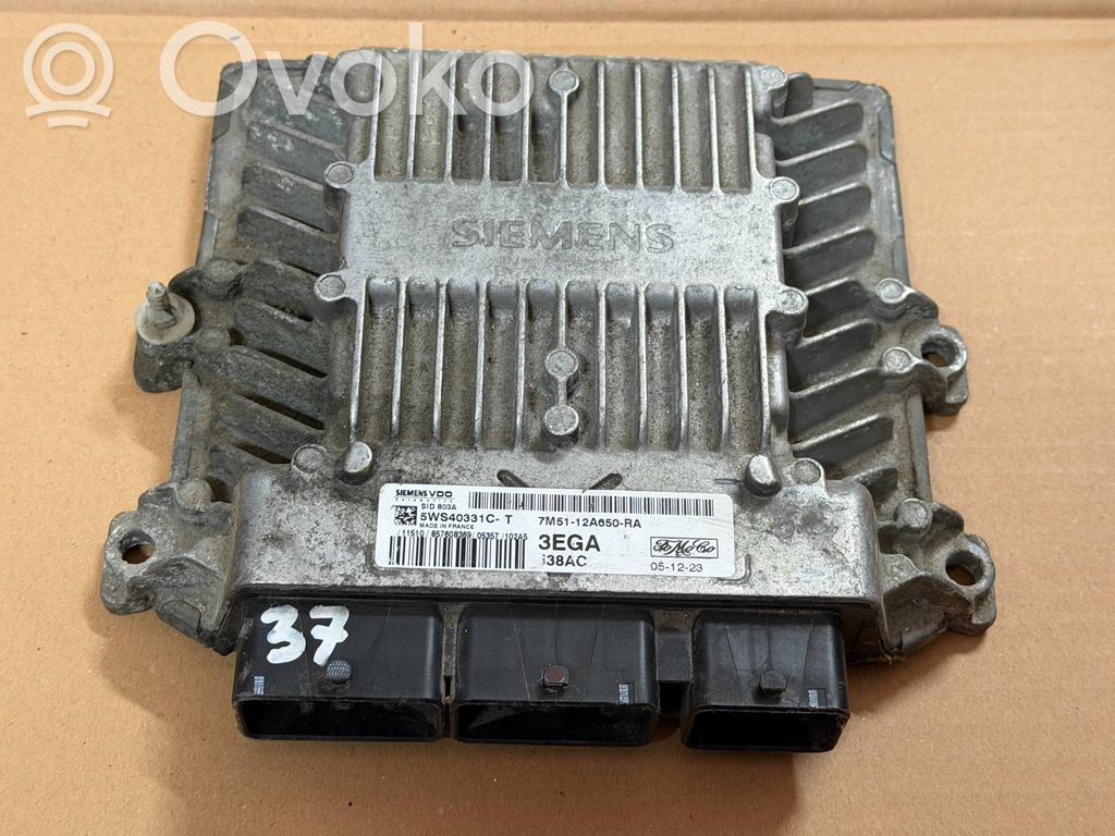 Engine control unit/module   7M5112A650RA,5WS40331CT,3EGA