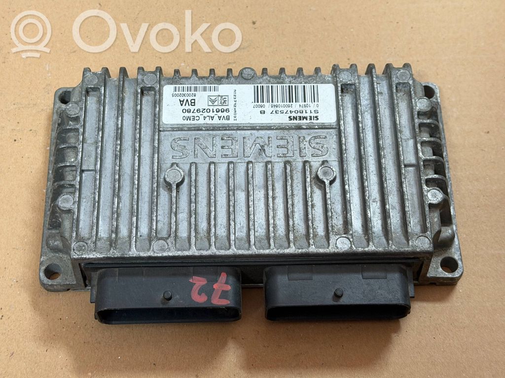 Peugeot 206 CC Gearbox control unit/module 