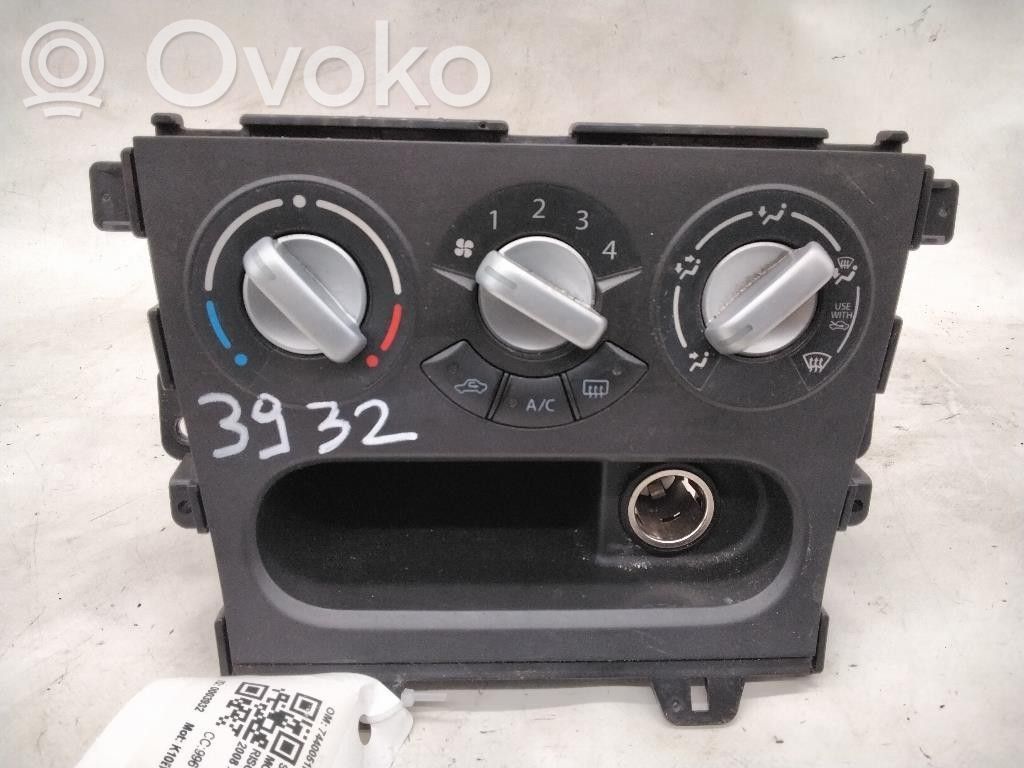 Suzuki Splash Climate control unit 