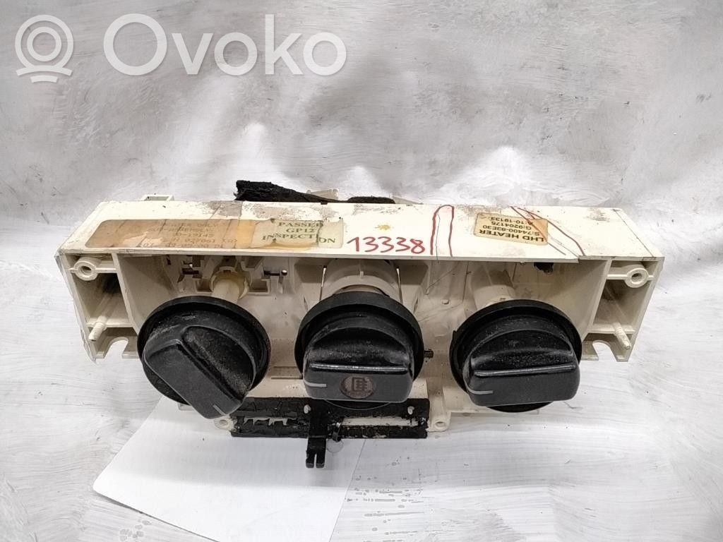 Opel Agila A Climate control unit 