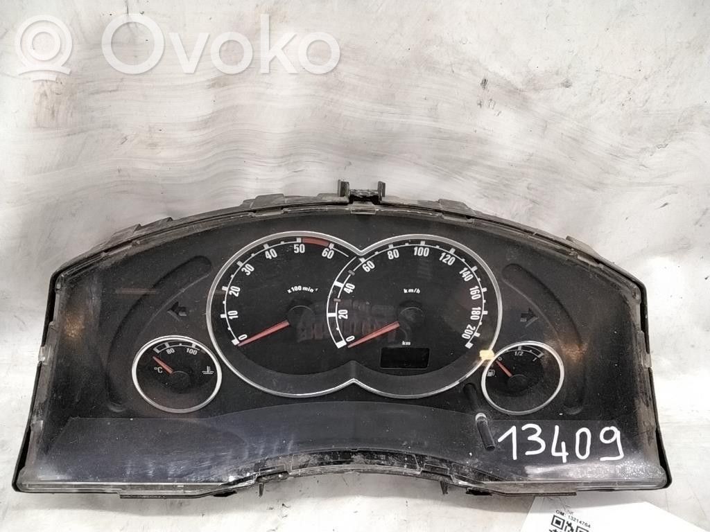 Opel Meriva A Velocímetro (tablero de instrumentos) 