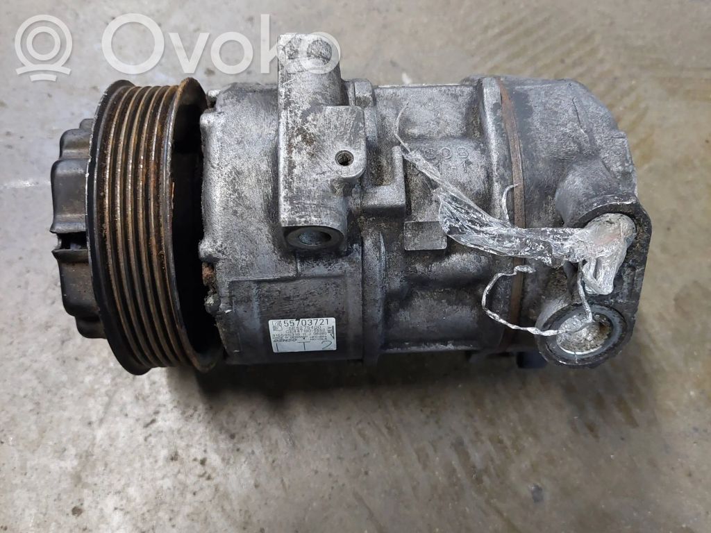 Opel Corsa D Air conditioning (A/C) compressor (pump) 
