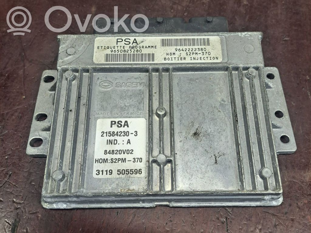 Citroen C3 Engine control unit/module 