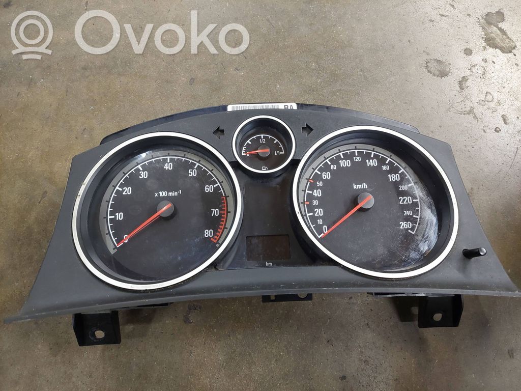 Opel Astra H Speedometer (instrument cluster) 