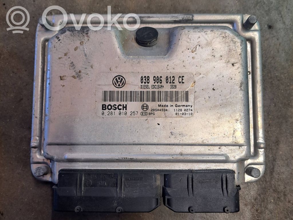 Seat Ibiza III (6L) Engine control unit/module 