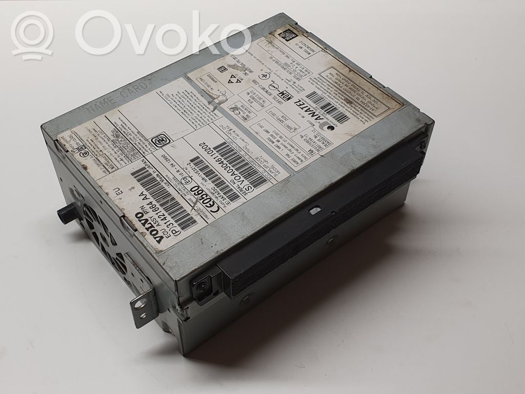 Volvo V60 Panel / Radioodtwarzacz CD/DVD/GPS 