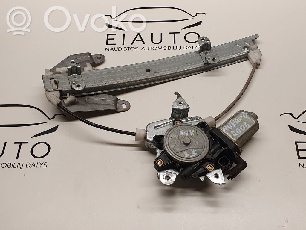 Nissan Murano Z50 Rear door window regulator with motor 