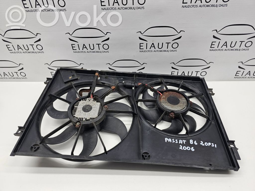 Volkswagen PASSAT B6 Electric radiator cooling fan 