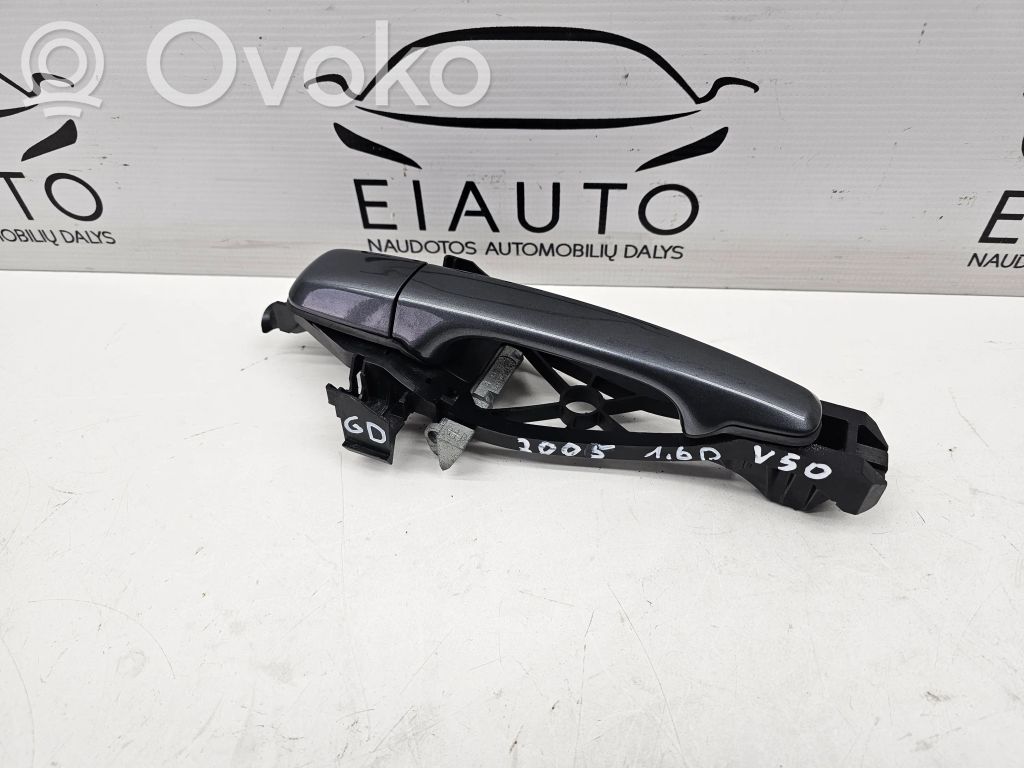 Volvo V50 Klamka zewnętrzna drzwi tylnych 