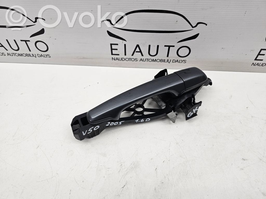 Volvo V50 Klamka zewnętrzna drzwi tylnych 