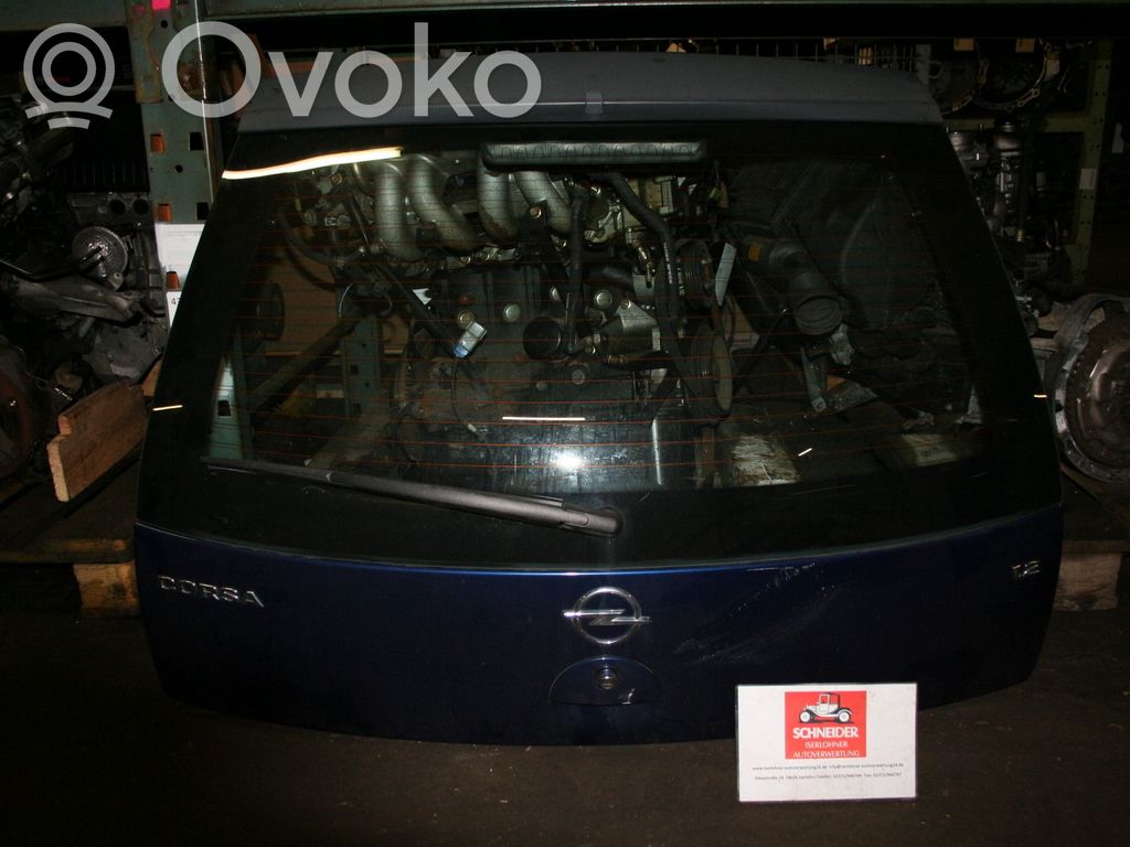 Tailgate/trunk/boot lid