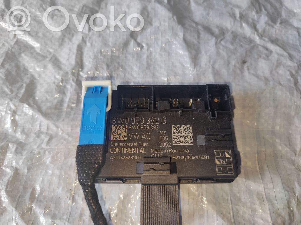 Audi A4 S4 B9 8W Door control unit/module 