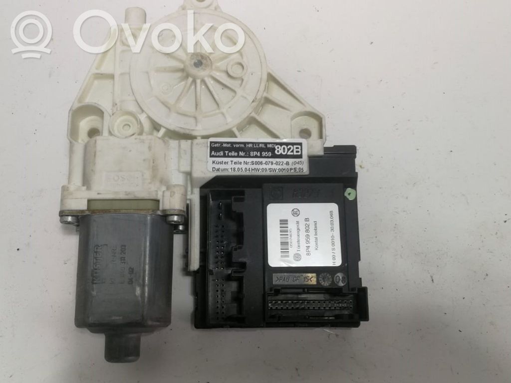 Audi A3 S3 8P Silniczek podnoszenia szyby drzwi tylnych 
