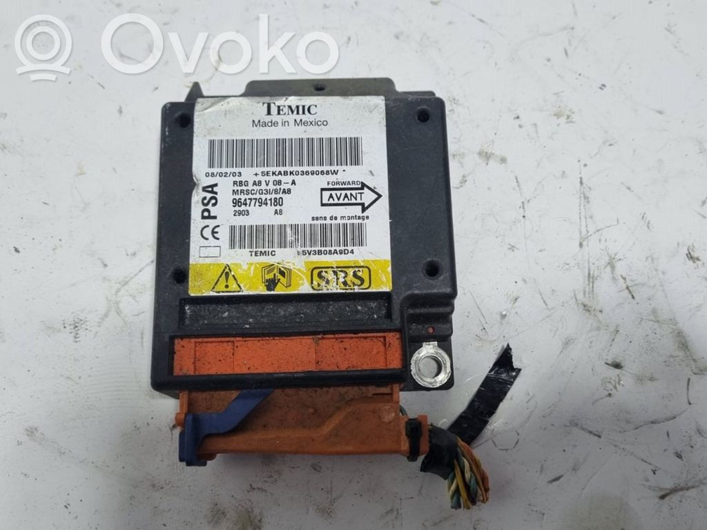 Citroen C3 Airbag control unit/module 