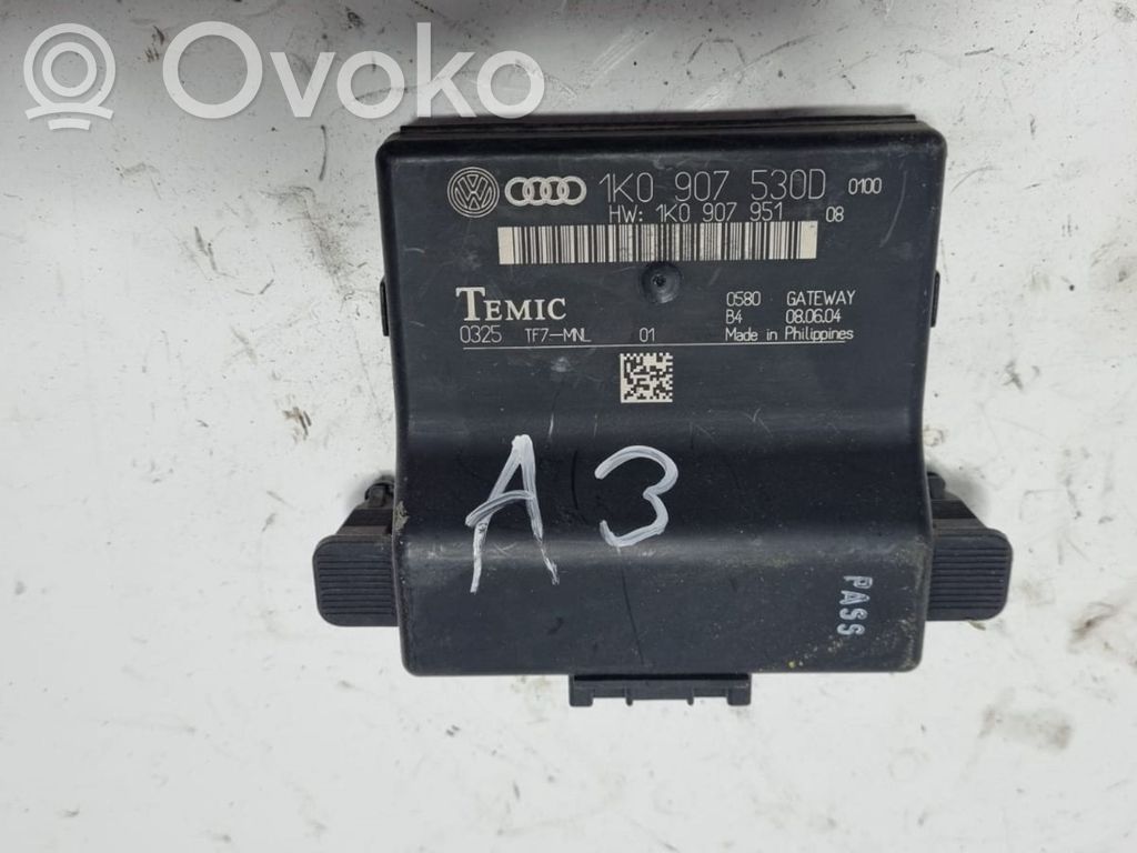 Audi A3 S3 8P Other control units/modules 