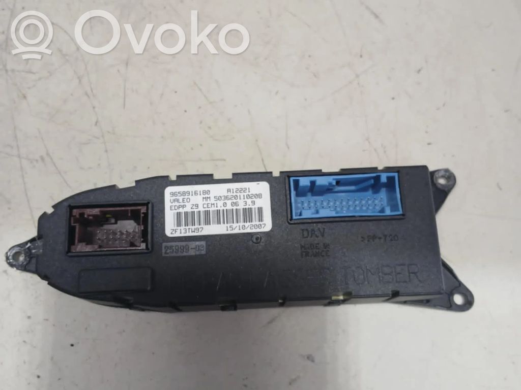 Peugeot 607 Unidad de control/módulo de la puerta 