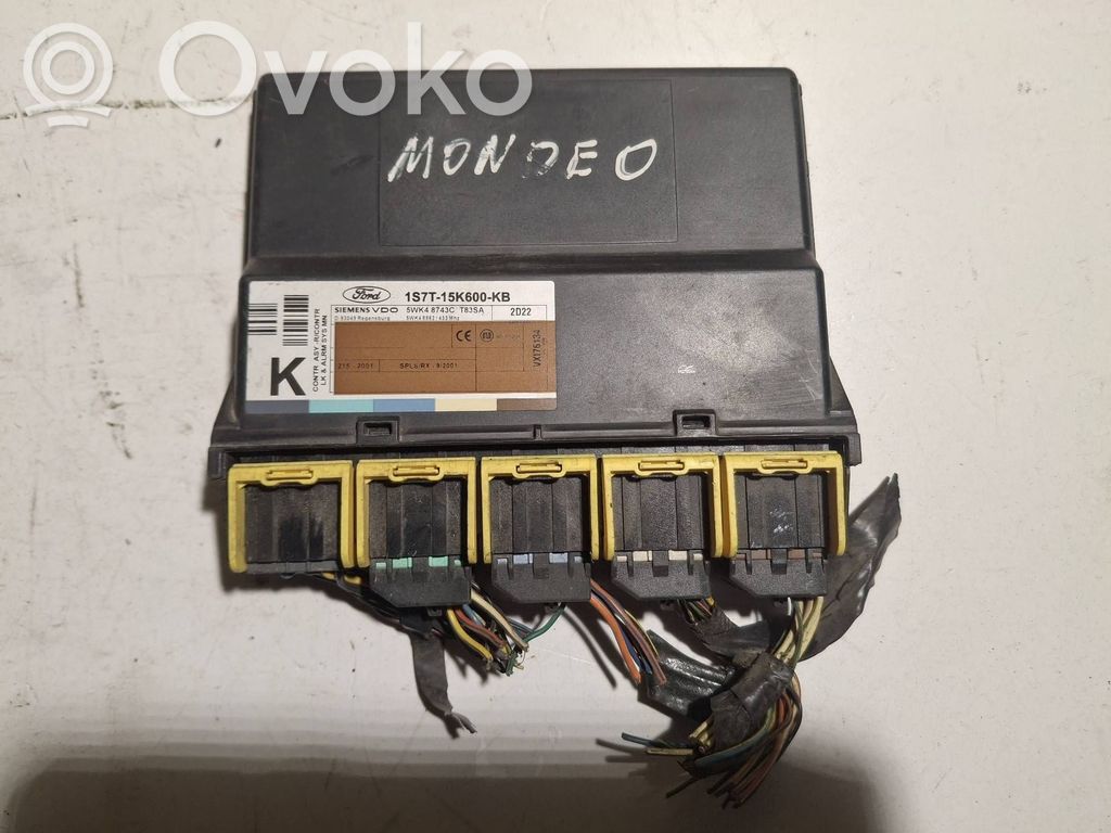 Ford Mondeo Mk III Comfort/convenience module 