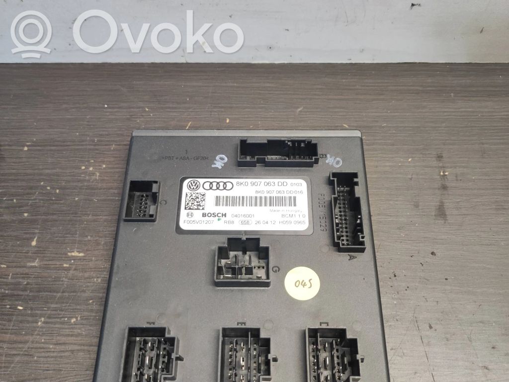 Audi A5 8T 8F Module confort 
