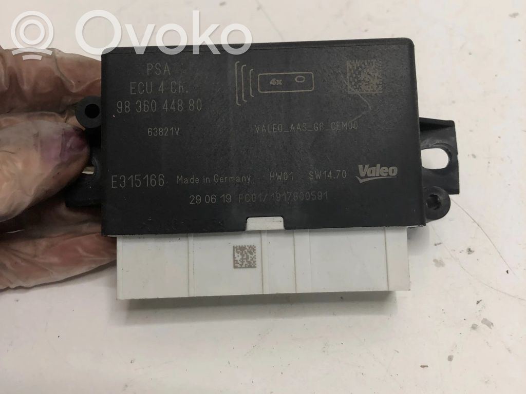 Citroen Berlingo Parking PDC control unit/module 