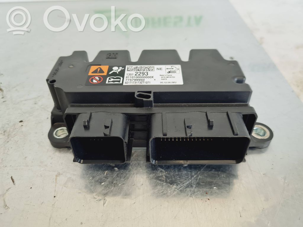 Opel Astra K Airbag control unit/module 