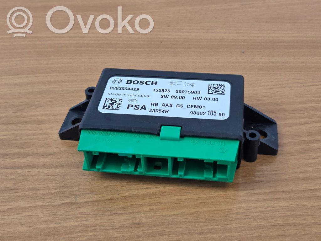 Peugeot 308 Unitate/modul de comandă parcare PDC 