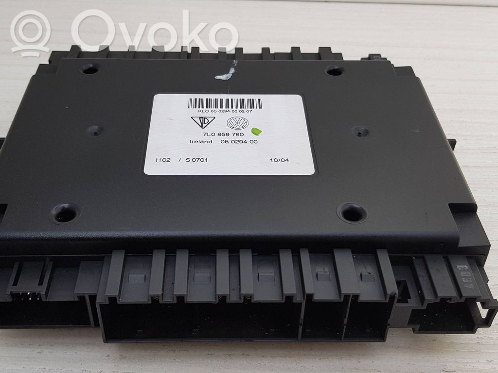 Module de commande de siège   7L0959760,05029400,050294000207