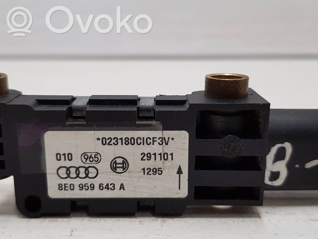 Audi A4 S4 B6 8E 8H Gaisa spilvenu trieciensensors 