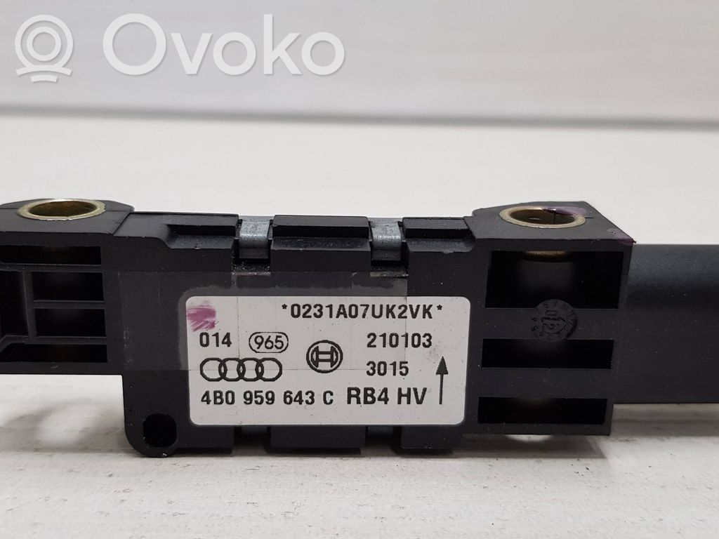 Czujnik uderzenia Airbag   4B0959643C,210103,0231A07UK2VK,4B0959643E