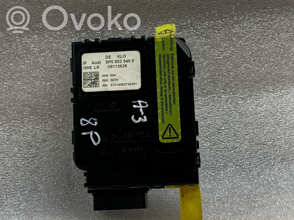 Audi A3 S3 8P Other control units/modules 