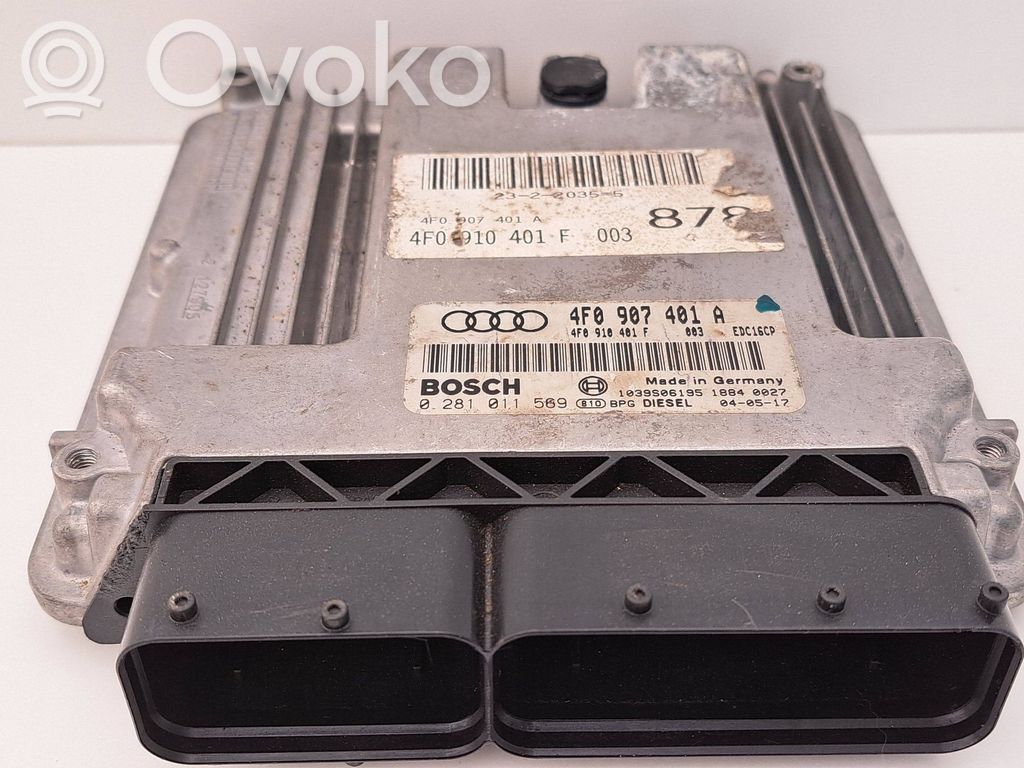 Audi A6 S6 C6 4F Engine control unit/module 