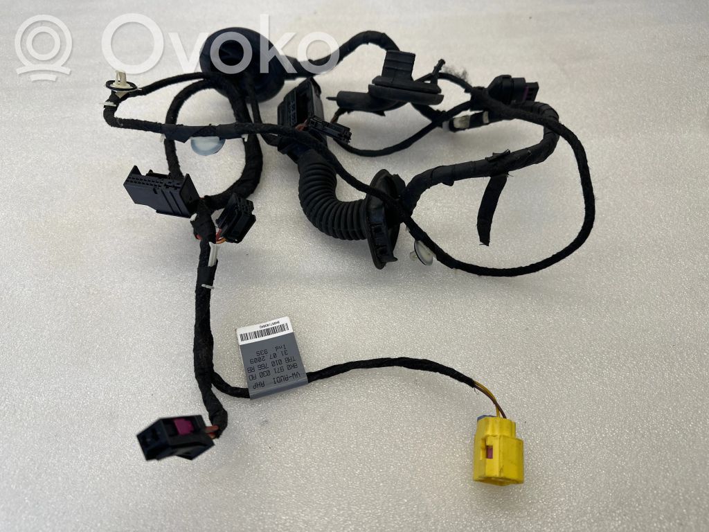 Audi A4 S4 B8 8K Cableado de puerta delantera 