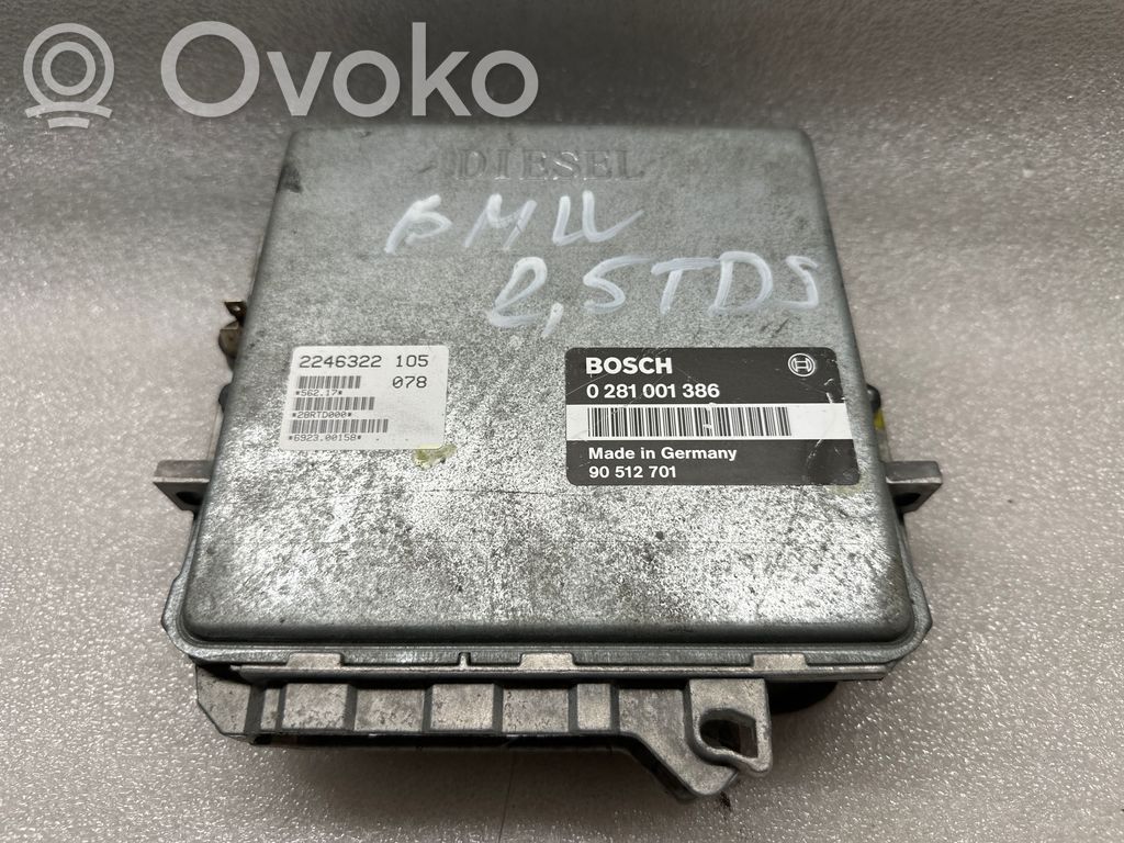 BMW 5 E34 Engine control unit/module 