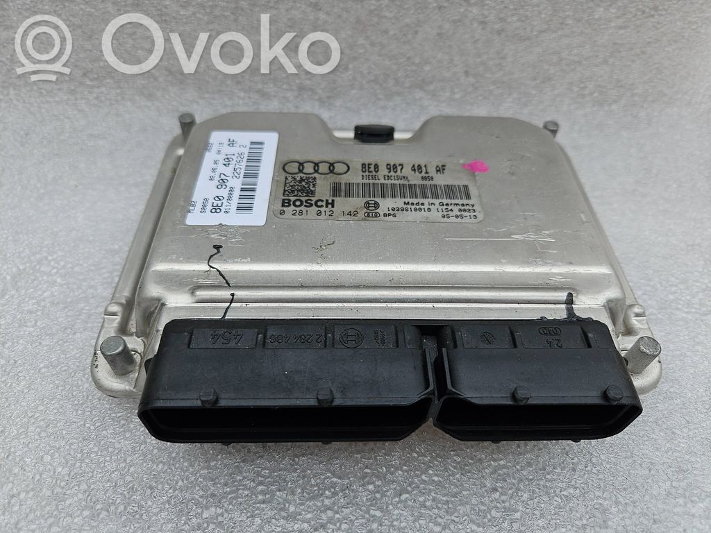 Engine control unit/module   8E0907401AF