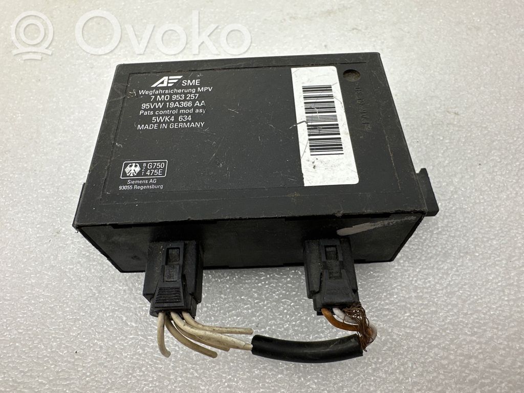 Immobilizer control unit/module   7M0953257,5WK4634,95VW19A366AA