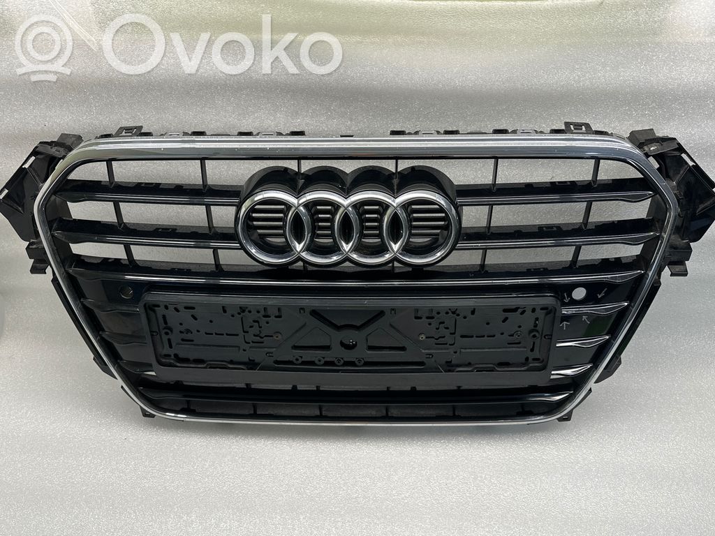 Audi A4 S4 B9 Etupuskurin ylempi jäähdytinsäleikkö 