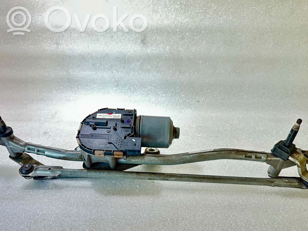 Audi A6 S6 C7 4G Mechanizm i silniczek wycieraczek szyby przedniej / czołowej 