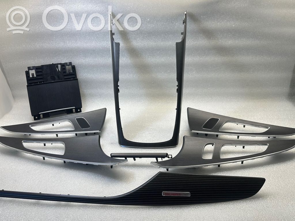 Audi A6 S6 C7 4G Zestaw ozdobnych elementów wyposażenia wnętrz 
