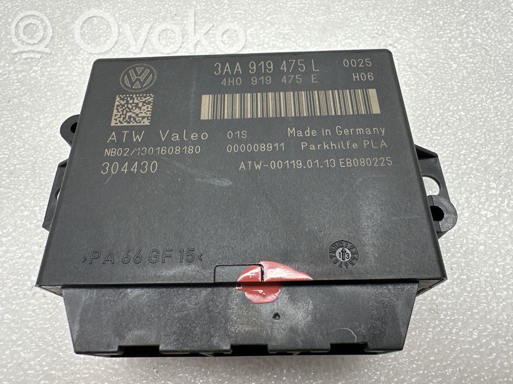Volkswagen PASSAT B7 Sterownik / Moduł parkowania PDC 