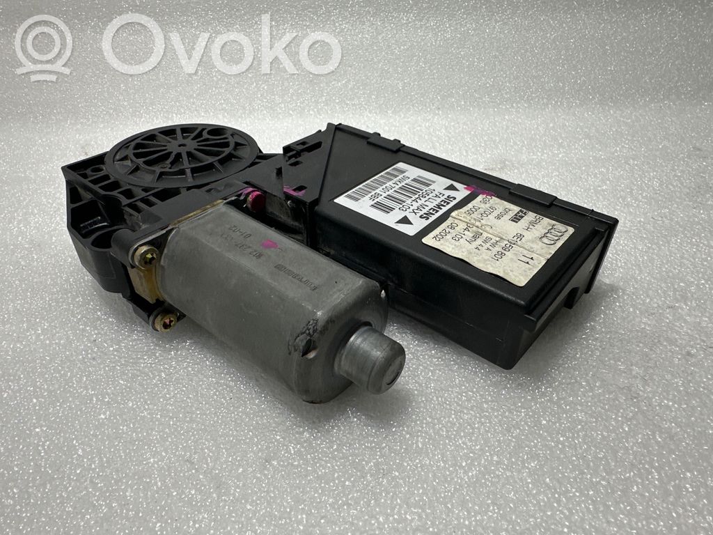 Audi A4 S4 B6 8E 8H Silnik regulatora szyby drzwi przednich 