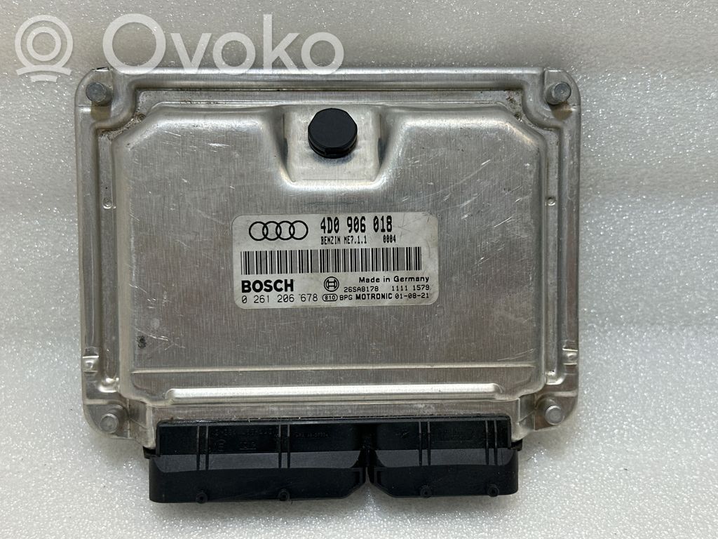 Engine control unit/module   4D0906018,26SA8178,0261206678