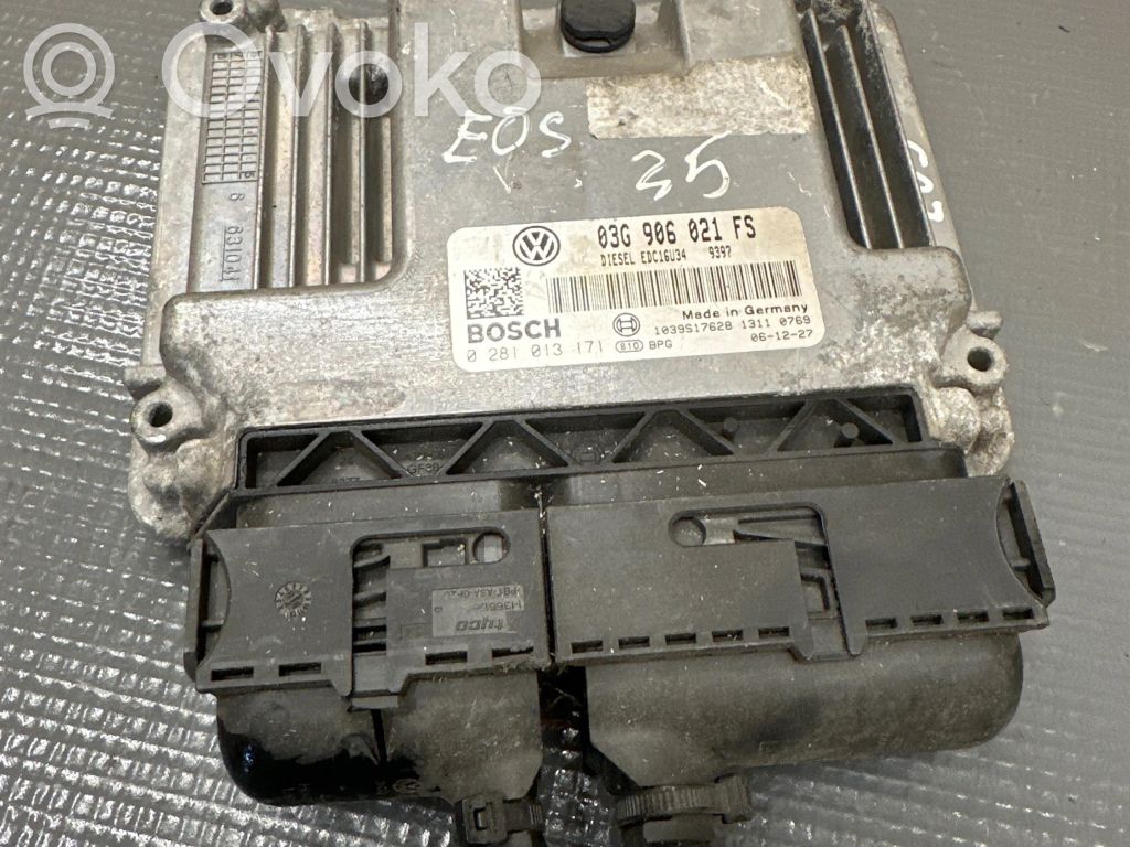 Volkswagen Eos Engine control unit/module 