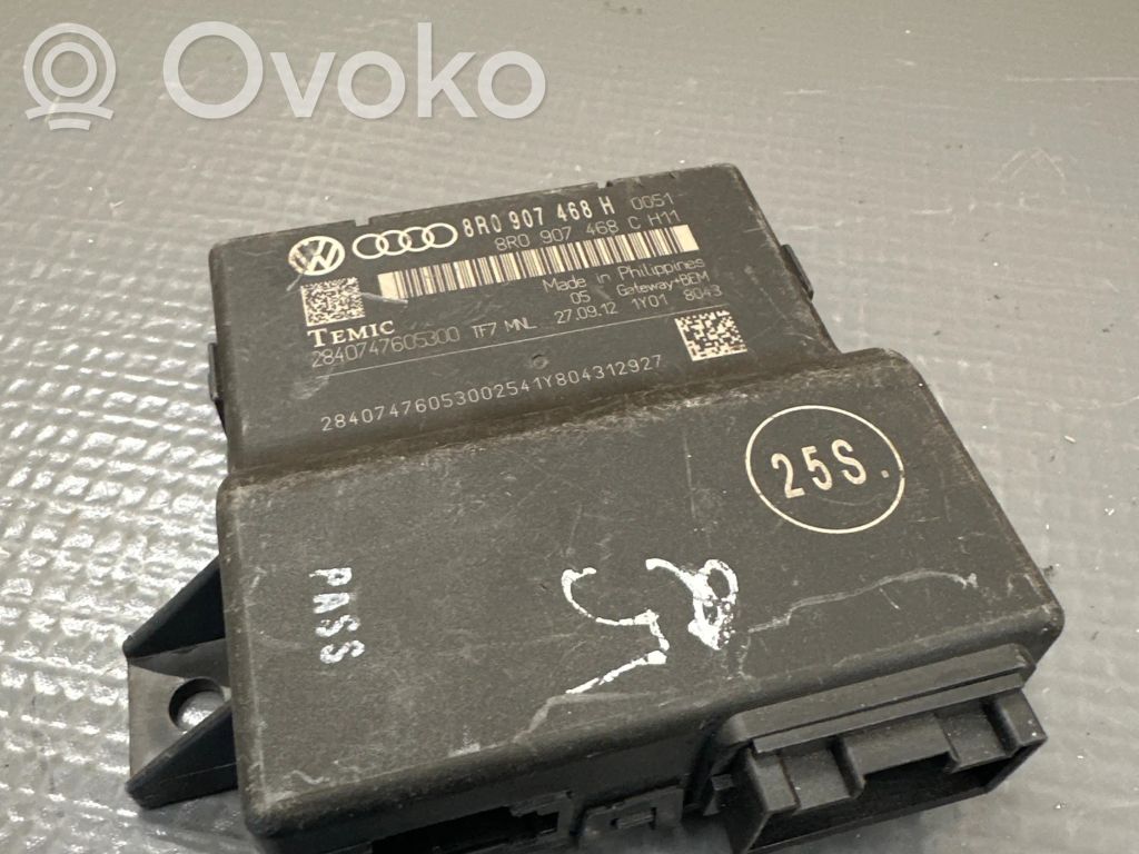Gateway control module   8R0907468C,8R0907468H,2840747605300