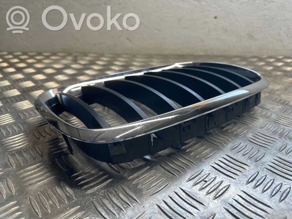 BMW X5 E70 Front bumper upper radiator grill 