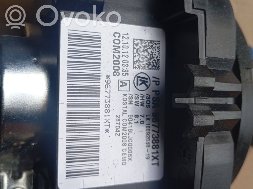 Citroen DS3 Interruptor/palanca de limpiador de luz de giro 