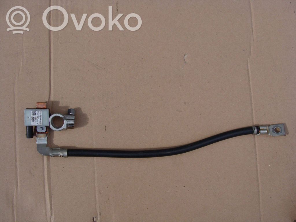 BMW 1 F20 F21 Minus / Klema / Przewód akumulatora 