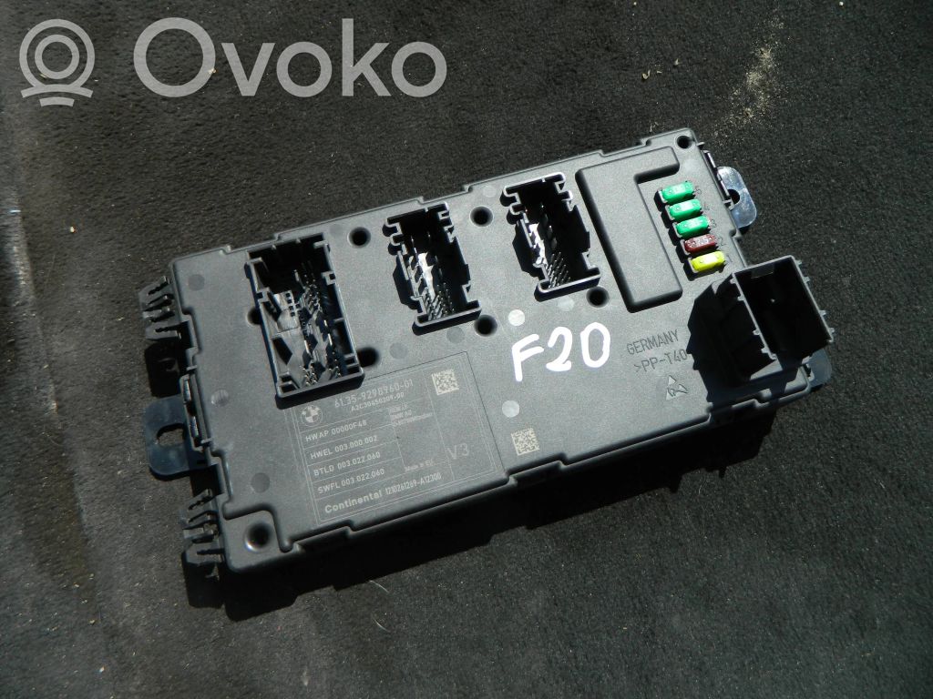 BMW 1 F20 F21 Sterownik / Moduł komfortu 